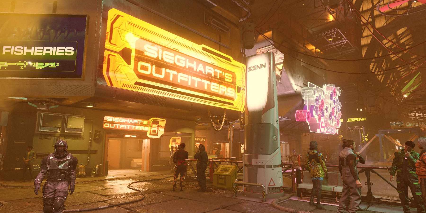 Starfield - Sieghart's Outfitters on Neon