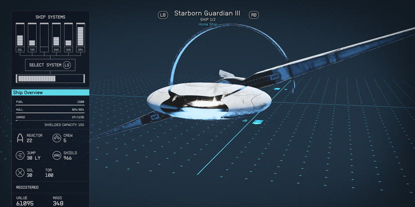 starborn guardian ship