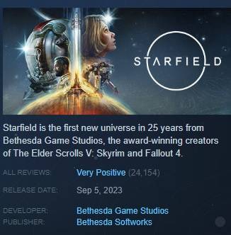 starfield steam reviews