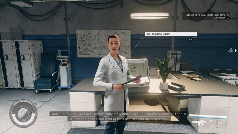 Starfield Tourists Giuliana