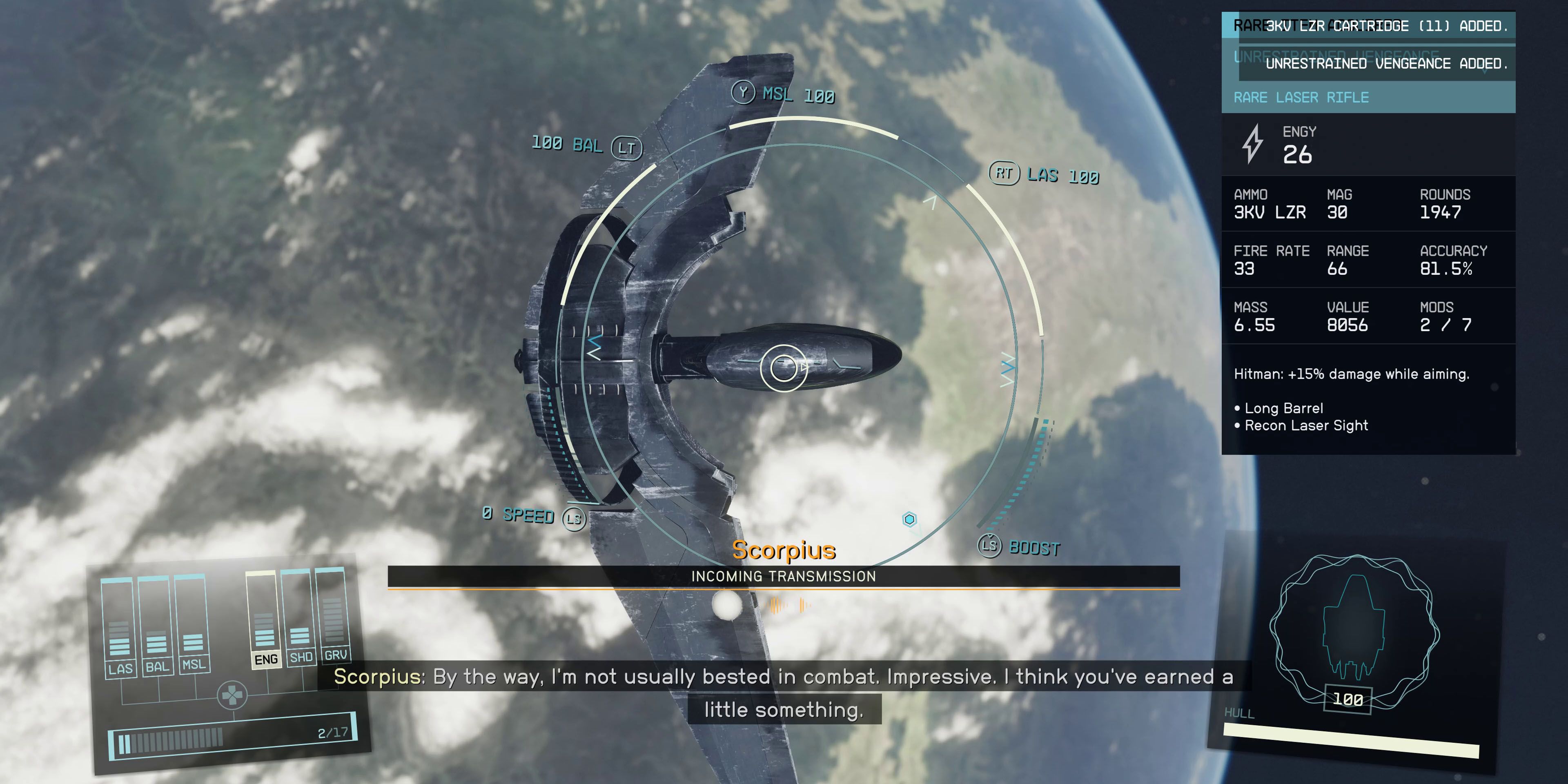 How to Get the Hunter's Rifle in Starfield (Unmitigated Violence)