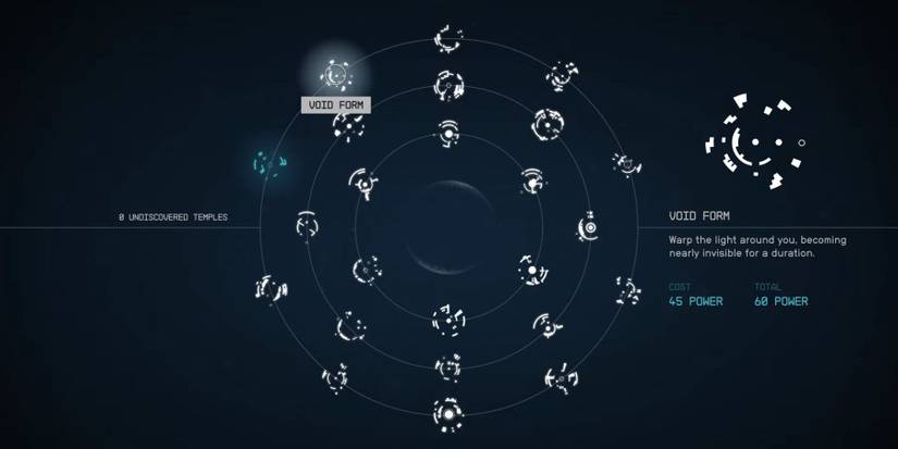 image showing the void power in starfield. 