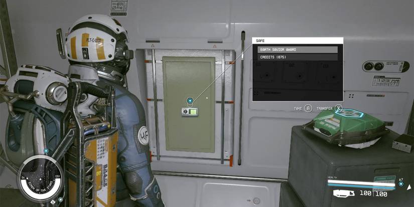 starfield what to do with the es award