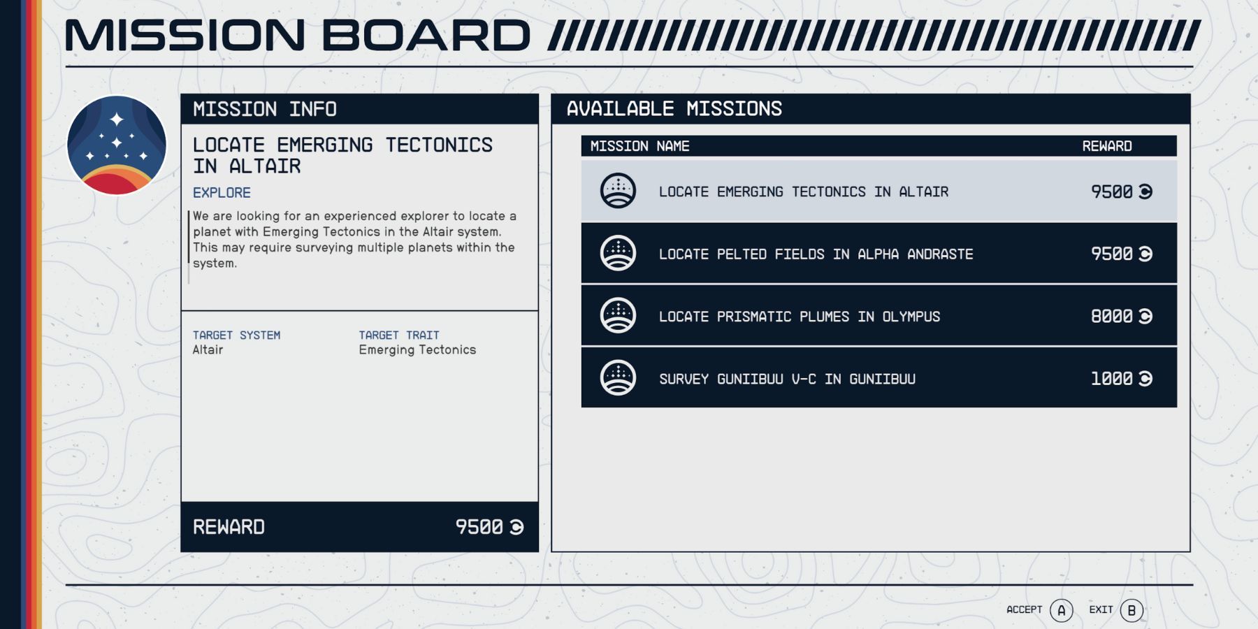 starfield constellation missions