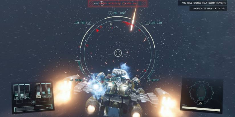 image showing a ship battle in starfield. 