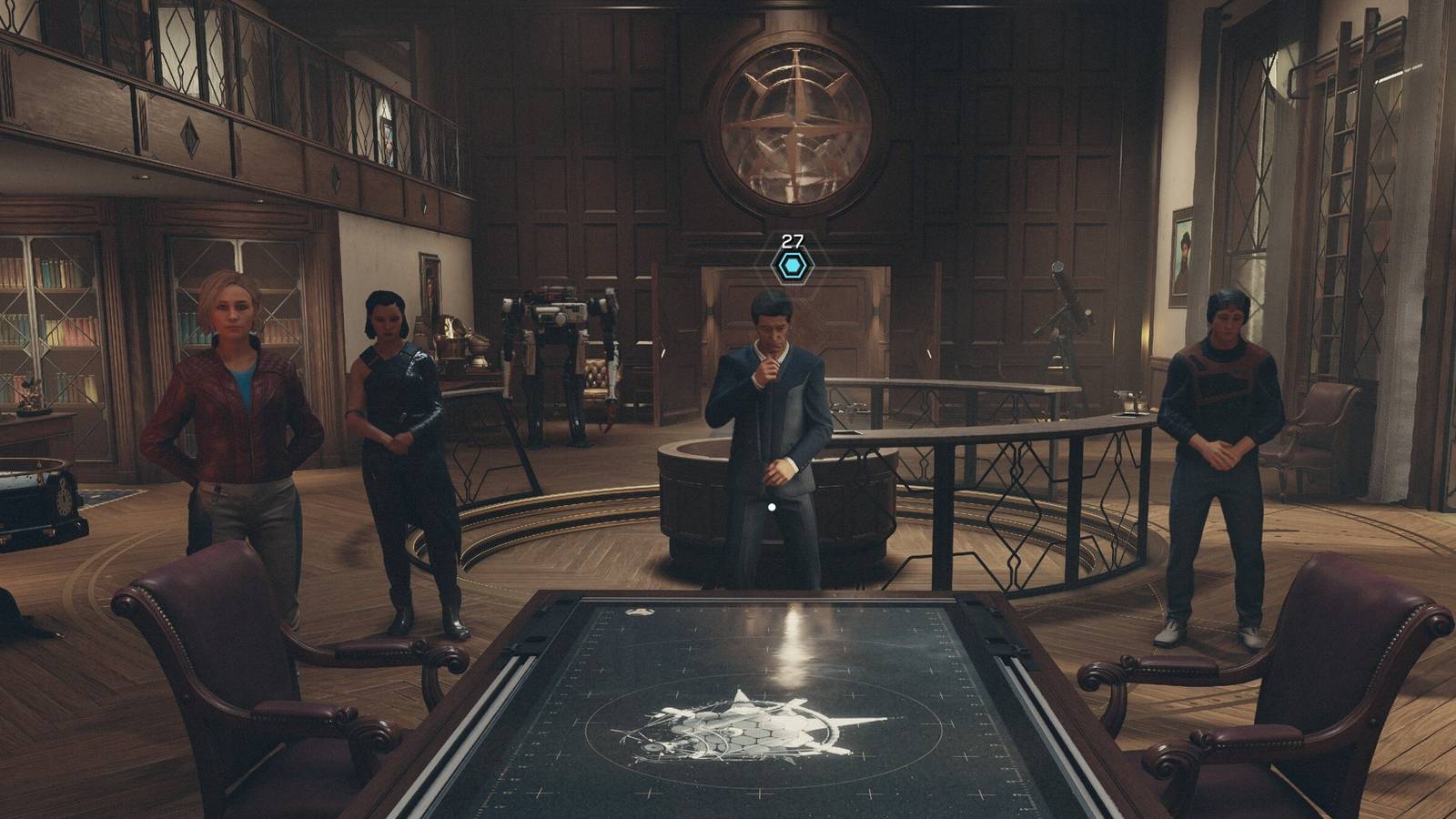 andreja, sarah, walter and matteo at the lodge