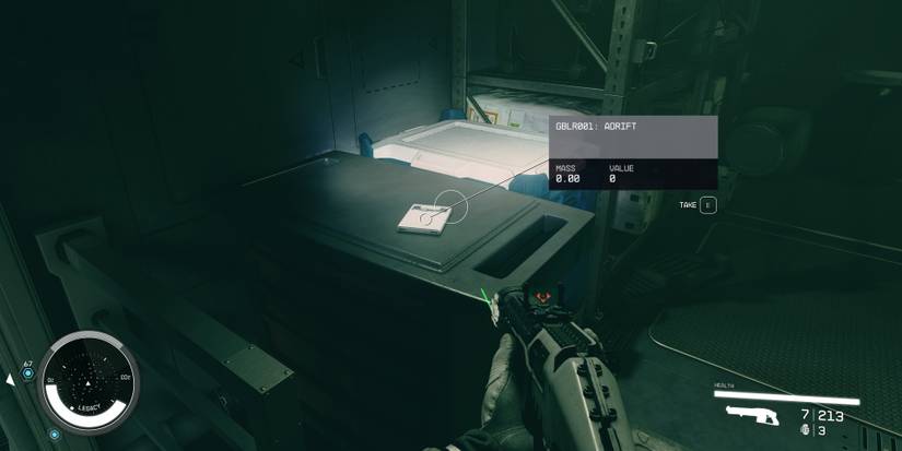 starfield player finding an audio log on the legacy