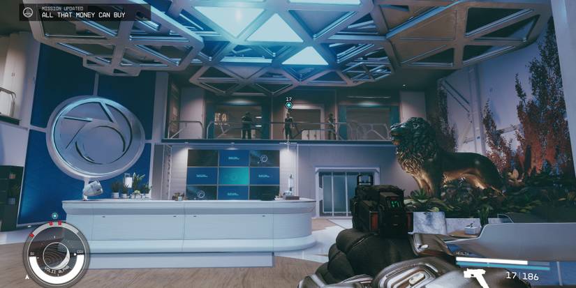 confronting slayton and his security