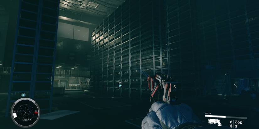 starfield player in the vault room