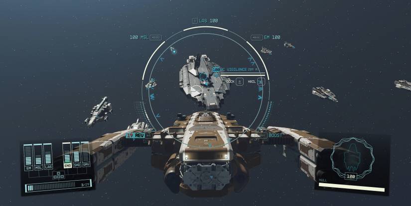 player ship going to the uc vigilance