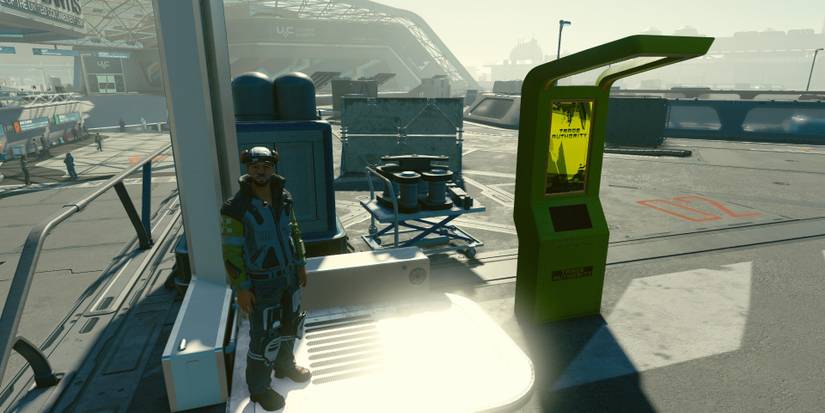 ship technician at new atlantis space port