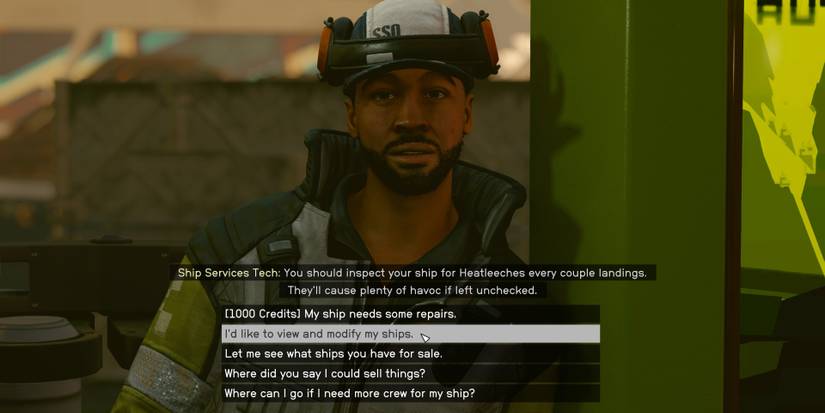 ship technician in new atlantis