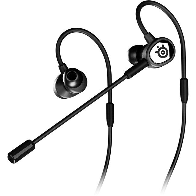 Black SteelSeries Tusq In-ear Mobile Gaming Headset