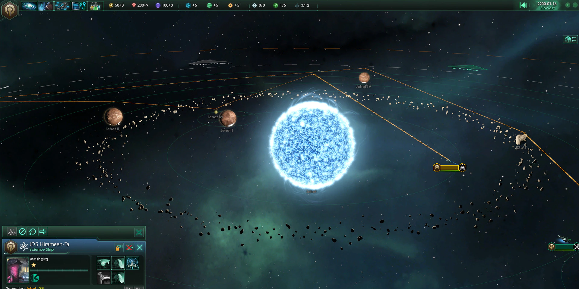 Stellaris System Exploration