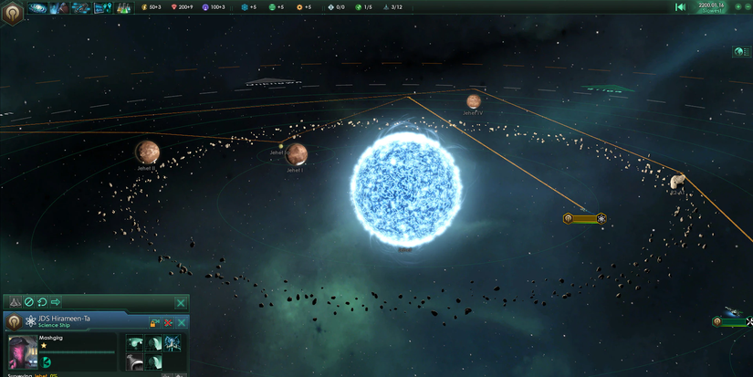 Stellaris System Exploration