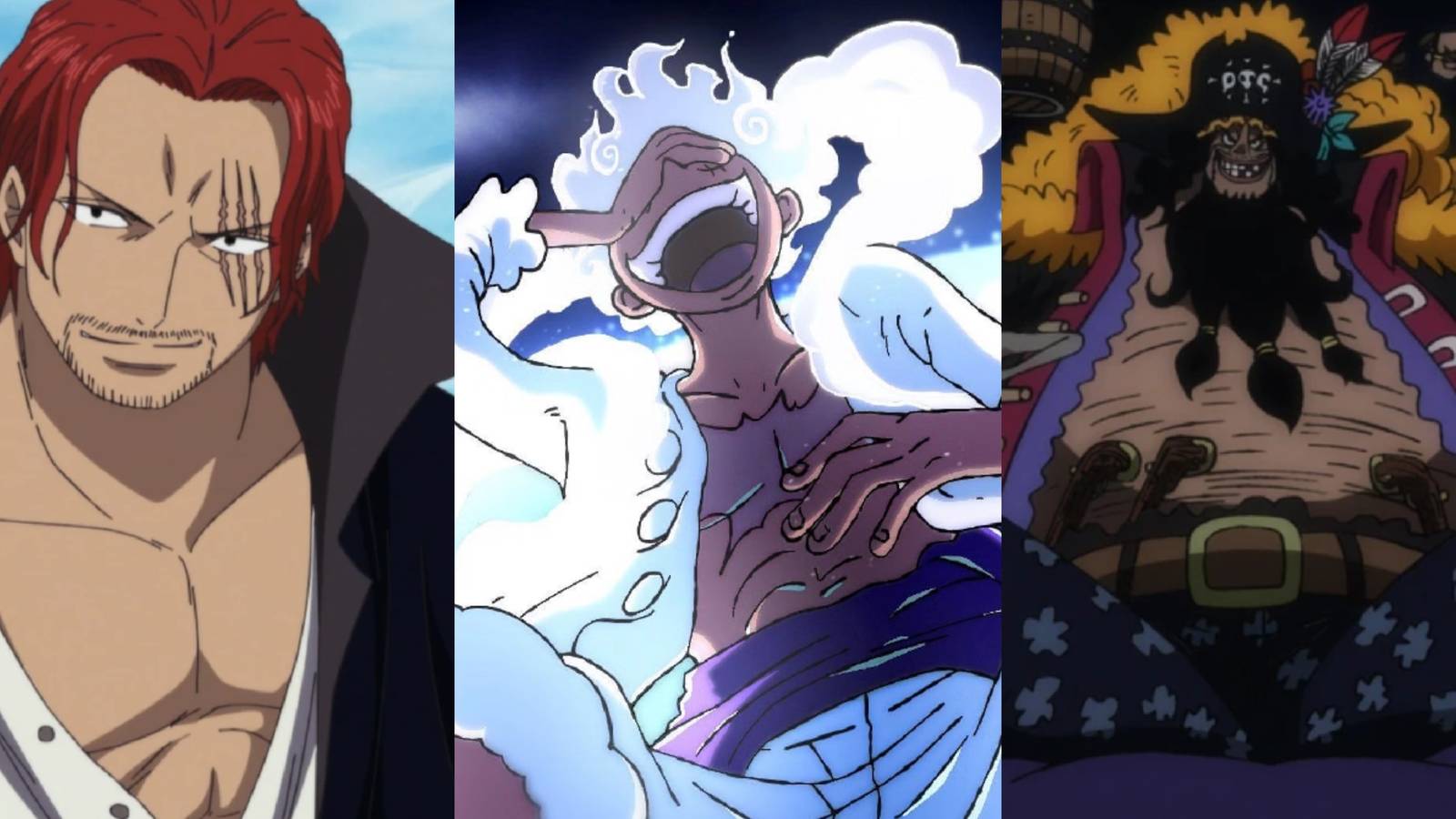 Strongest New Yonko Shanks Luffy Blackbeard One Piece - Featured