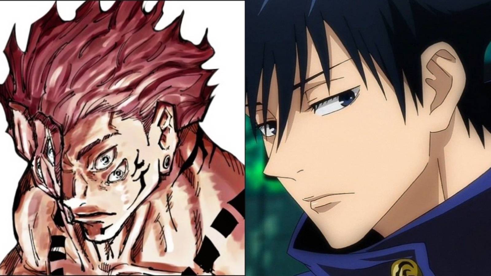 Sukuna megumi jujutsu kaisen