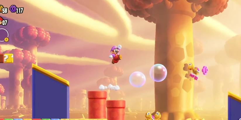 super Mario bros wonder bubble form best ability