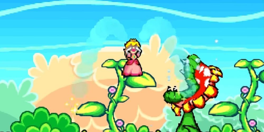 Gameplay screenshot from Super Princess Peach 