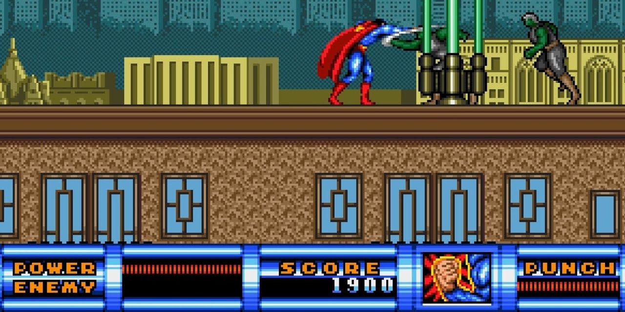 Superman Sega Punch