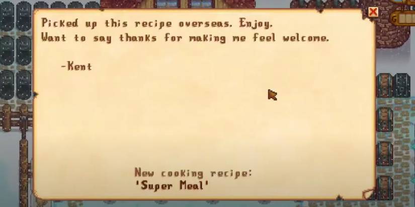 Super Meal recipe in Stardew Valley