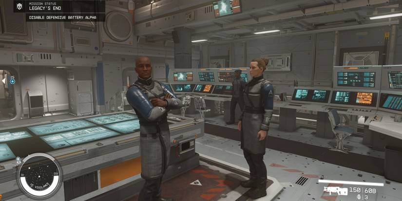 talking to commander ikande and koft
