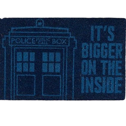 TARDIS doormat 