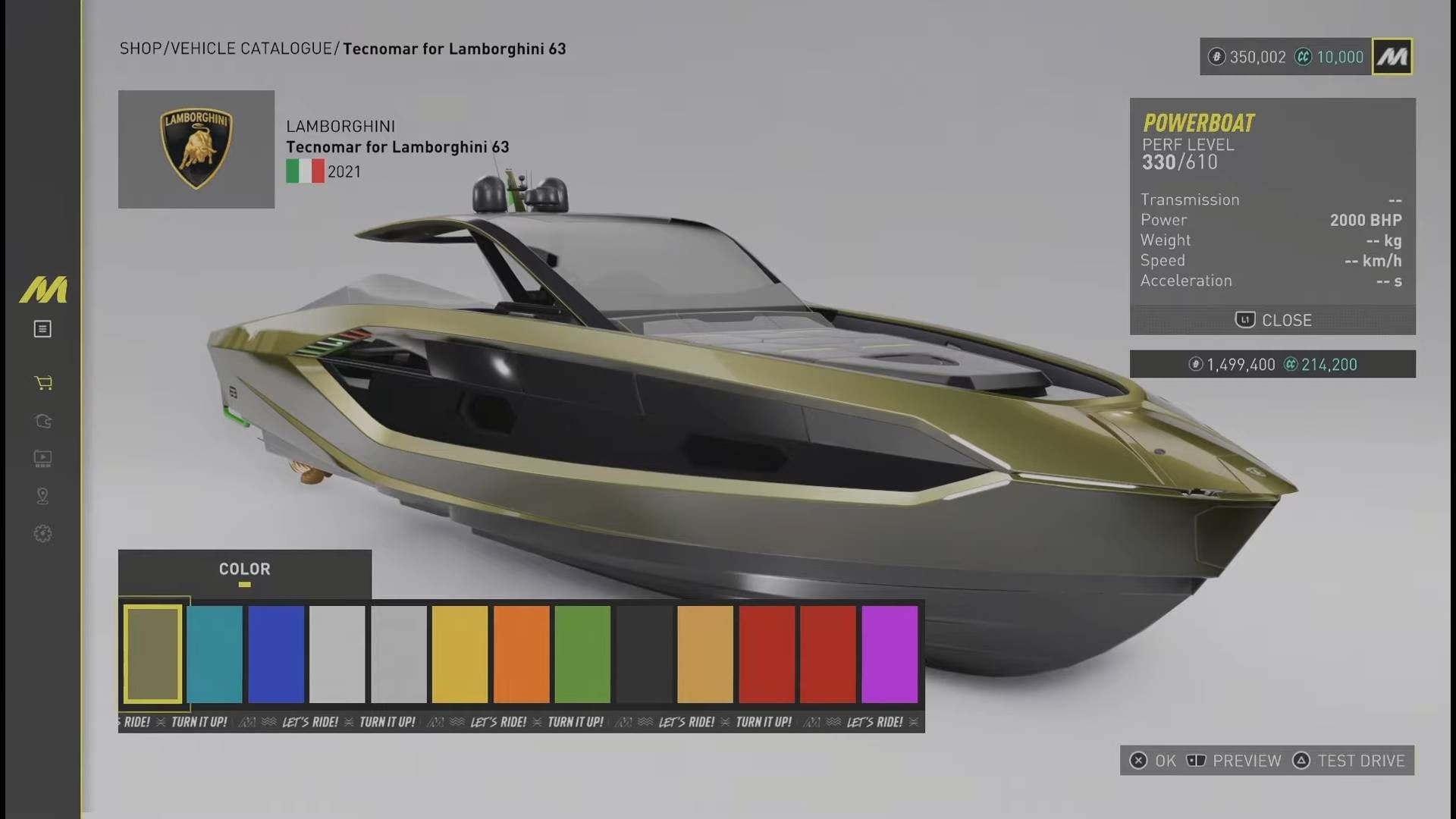 Tecnomar for Lamborghini 63