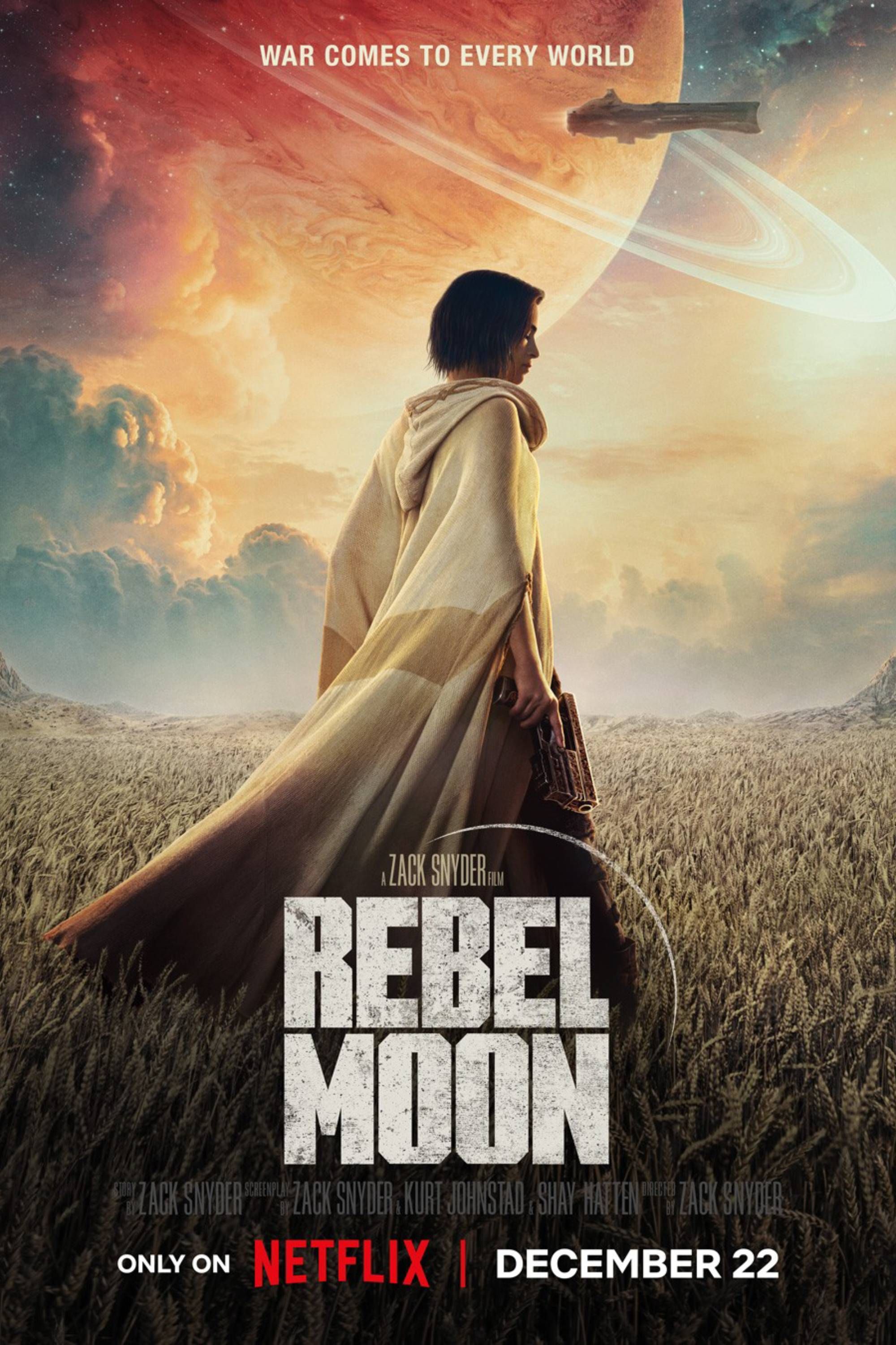 Rebel Moon: Filme de Zack Snyder na Netflix terá série animada e podcast