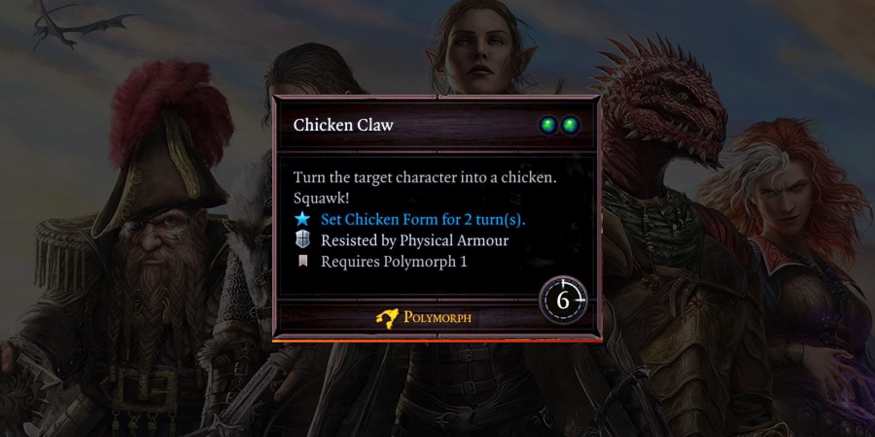 The Chicken Claw Skill