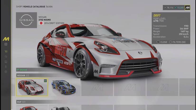 The Crew Motorfest_Drift Cars_Nissan 370Z NISMO