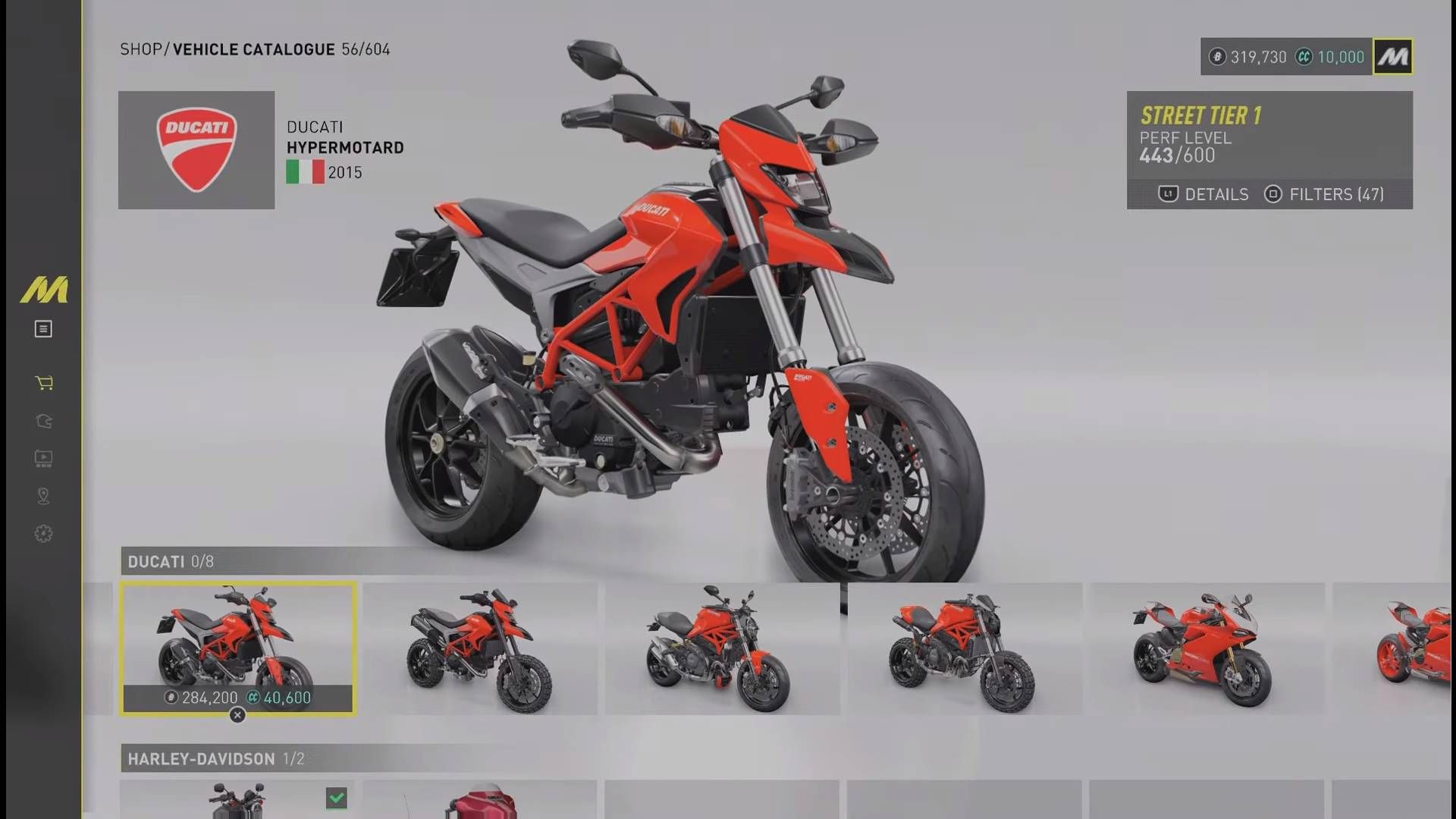 The Crew Motorfest_Fastest Bikes_Ducati Hypermotard