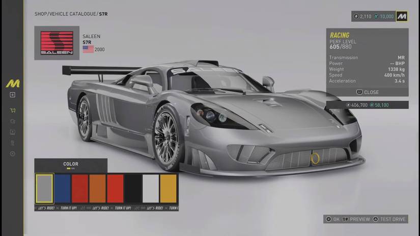 The Crew Motorfest_Fastest Cars_Saleen S7R