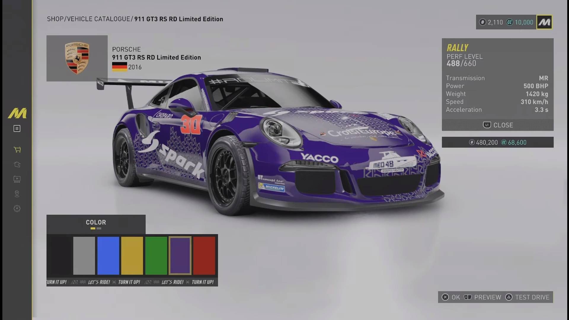 The Crew Motorfest_Porche 911 GT3 RS RD Limited Edition