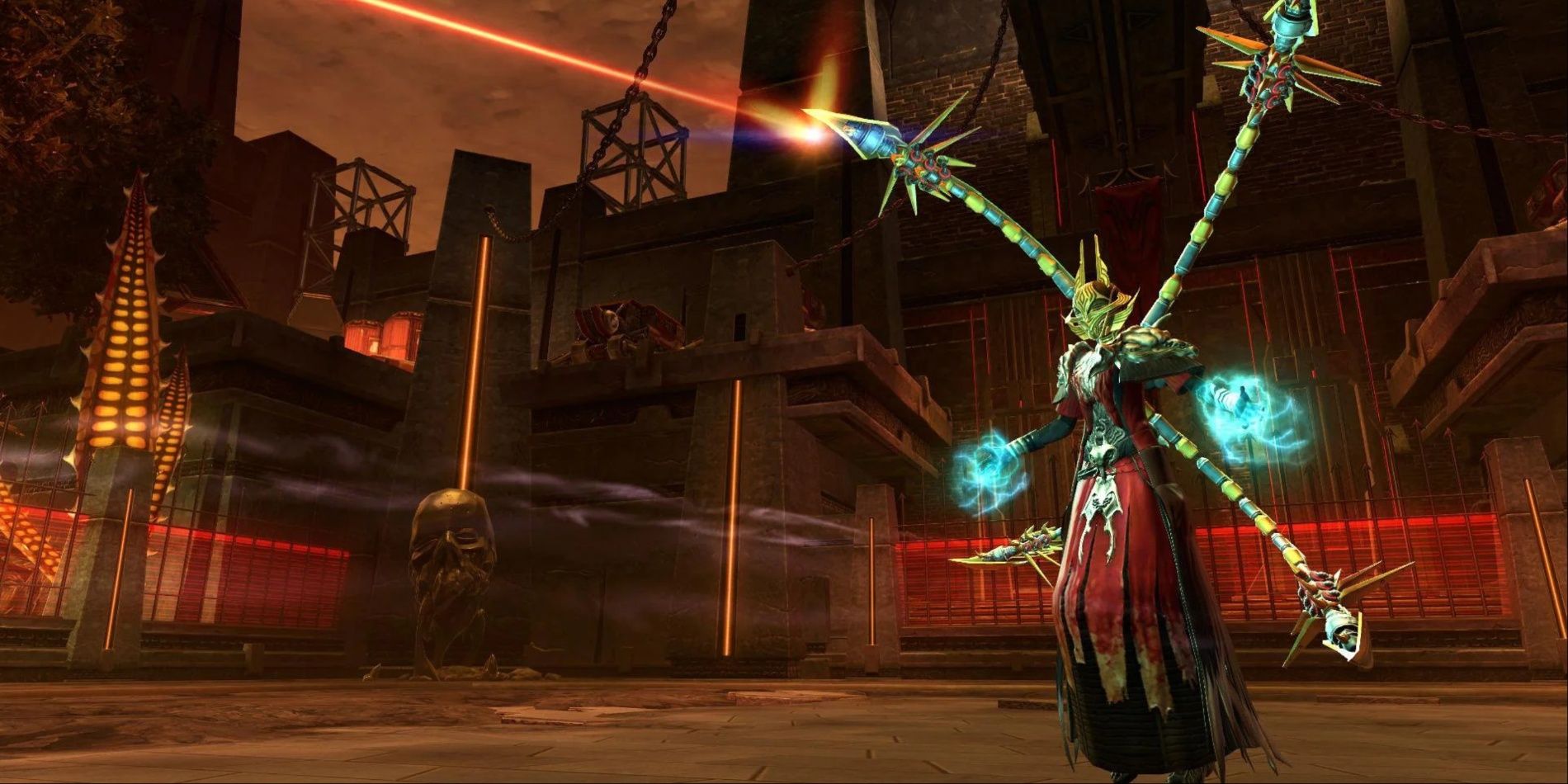 Dread Master Brontes fighting in The Dread Fortress operation