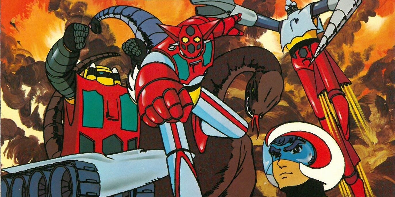 The heroes in Getter Robo