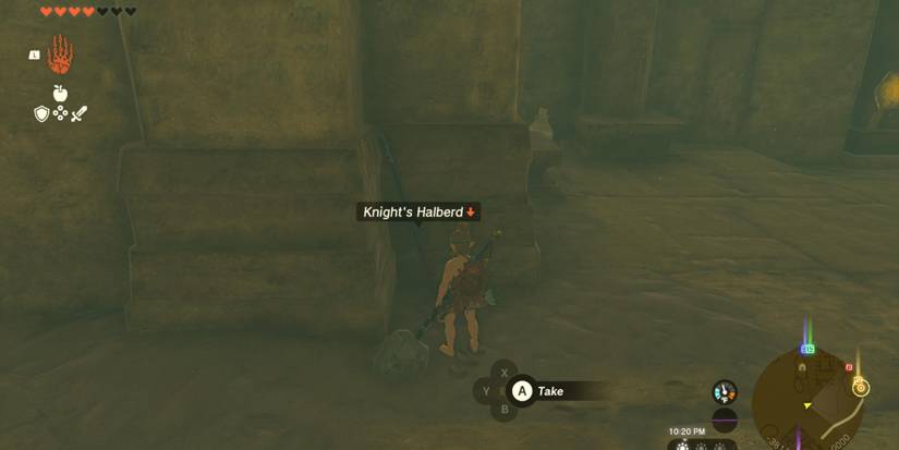 The Knight's Halberd in Tears of the Kingdom