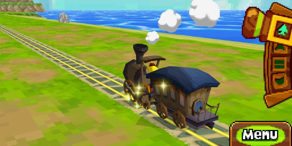 Gameplay screenshot from The Legend of Zelda: Spirit Tracks