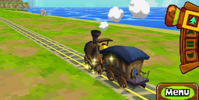 Gameplay screenshot from The Legend of Zelda: Spirit Tracks