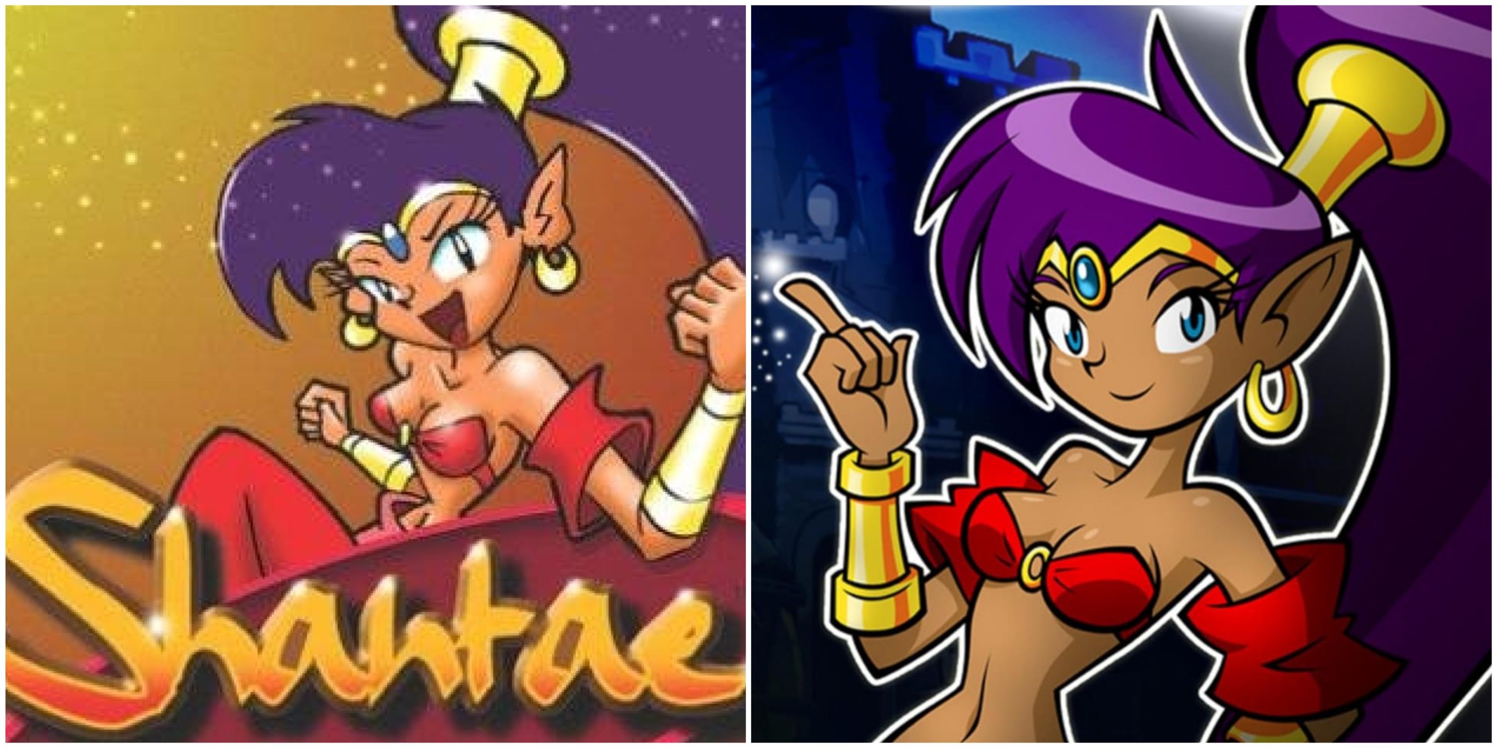 The original Shantae and Shantae: Risky's Revenge