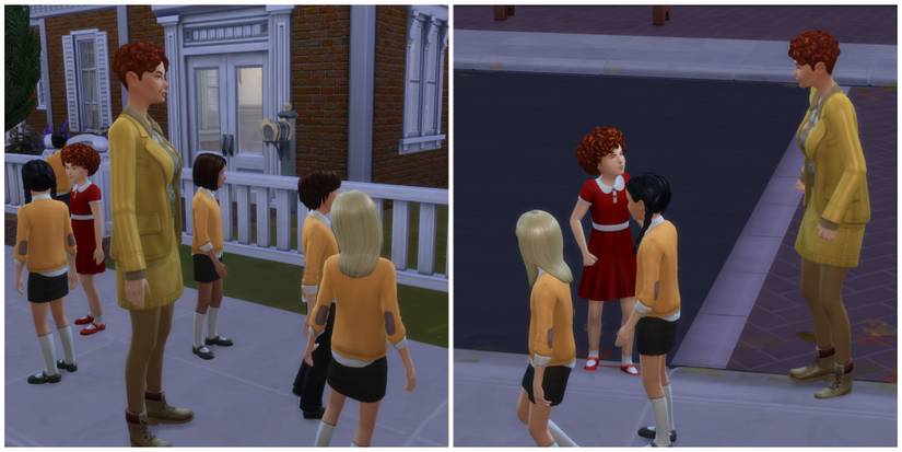 Recreate the Annie character, Miss Hannigan, and run an evil orphanage