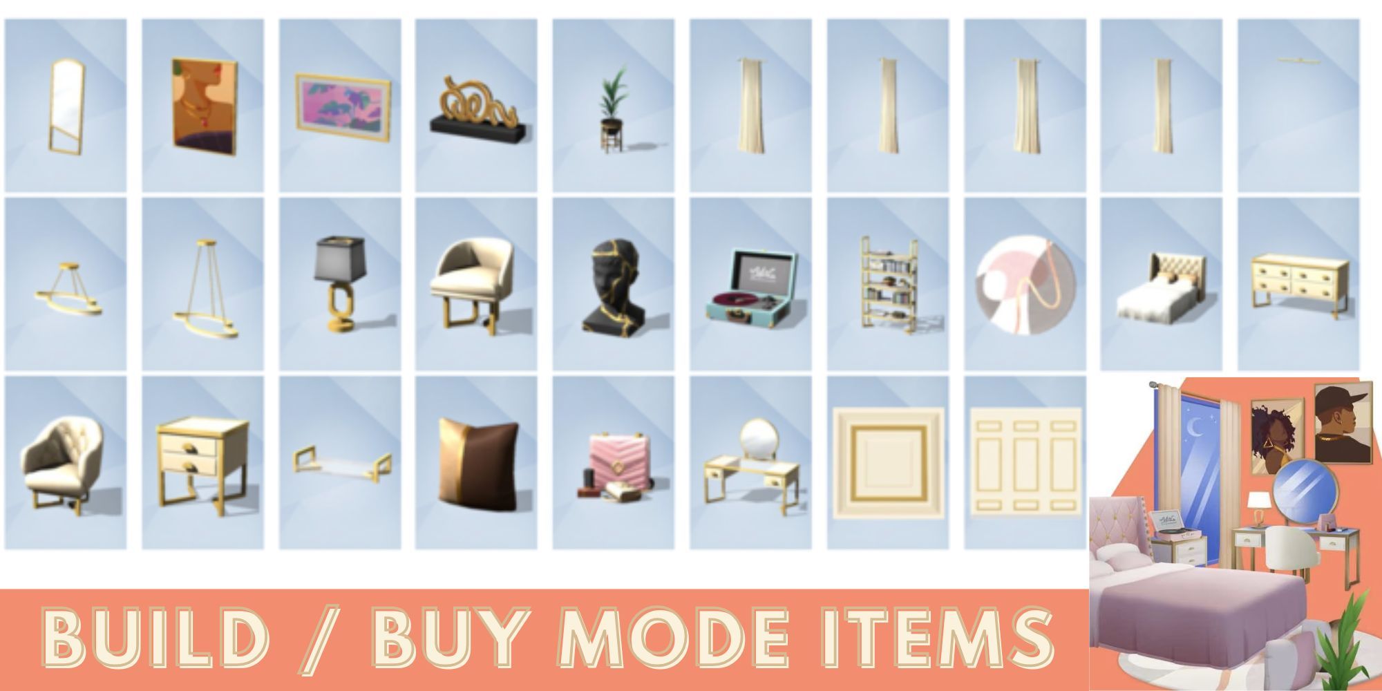 The Sims 4_ Modern Luxe Kit Build_Buy
