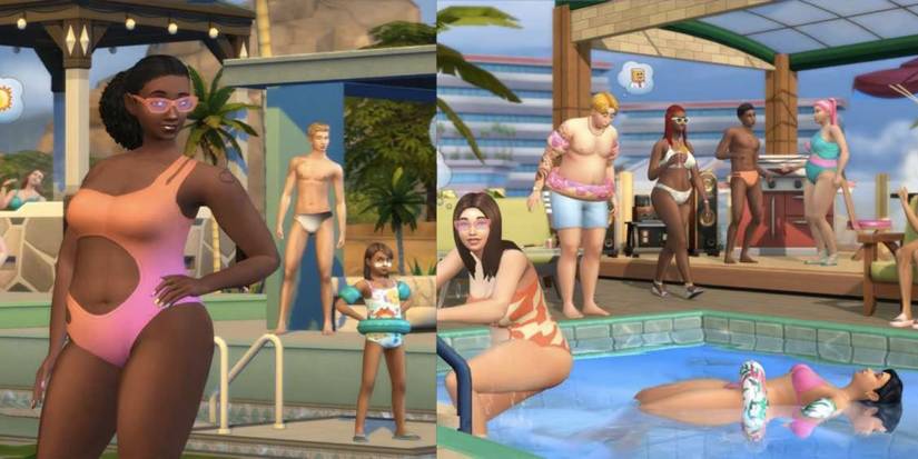 The Sims 4_ Poolside Splash Kit