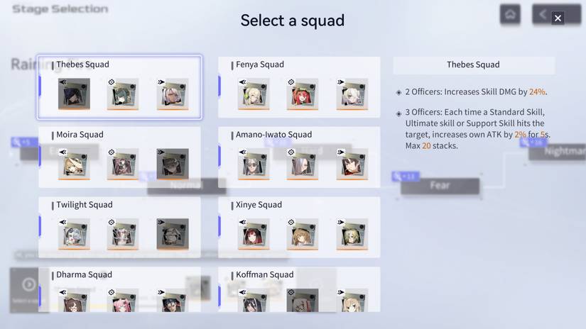 snowbreak containment zone logistics page