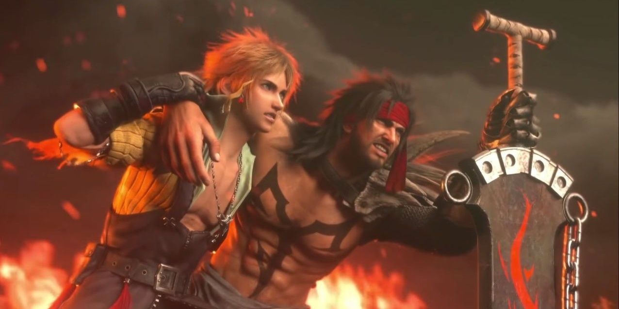 Tidus and Jecht from Final Fantasy 10