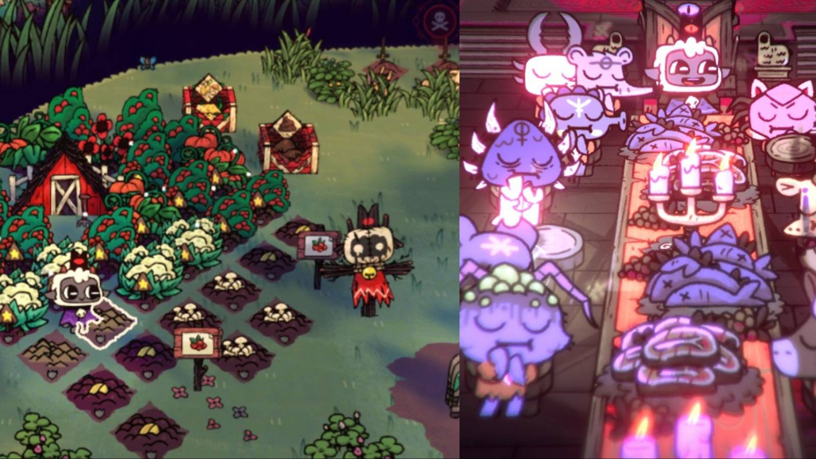 title image best farm layours cult of the lamb