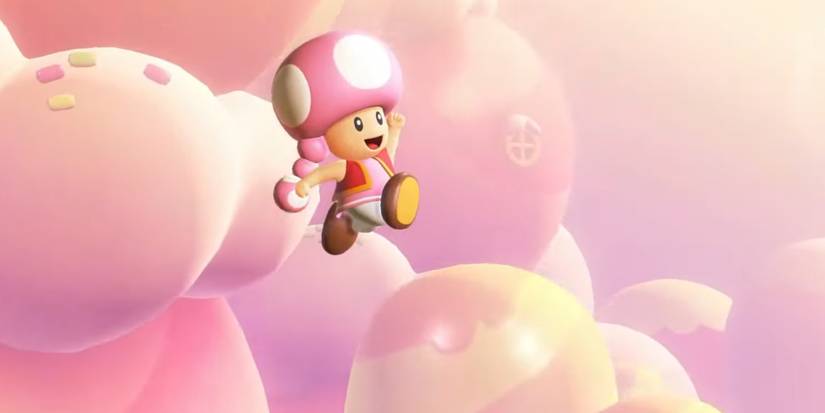 toadette one of the playable characters in 