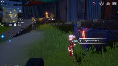 Location of the Letter in Tower of Fantasy Ark Quest