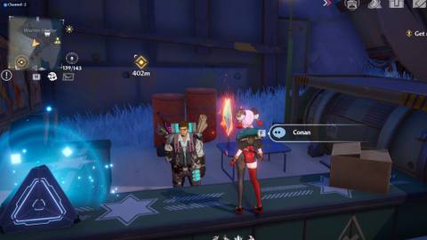 Snowfield Expedition: Conan Location