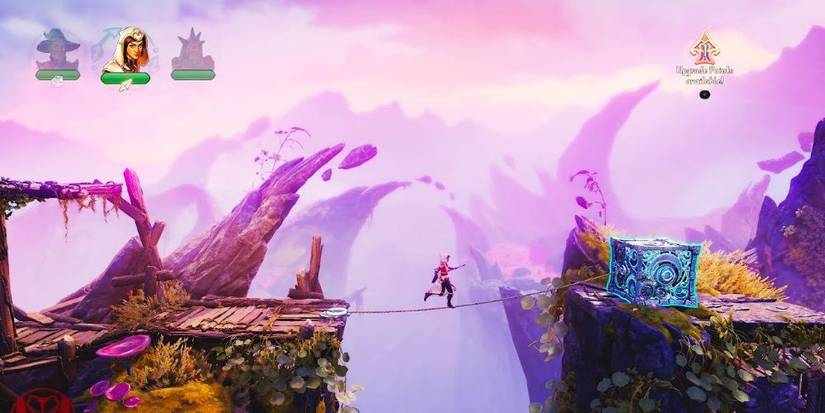 Gameplay screenshot from Trine 4